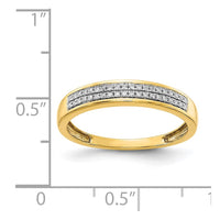 Load image into Gallery viewer, 14k 2-row Diamond Band
