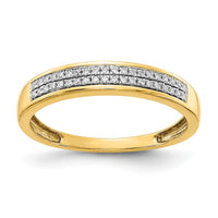 Load image into Gallery viewer, 14k 2-row Diamond Band
