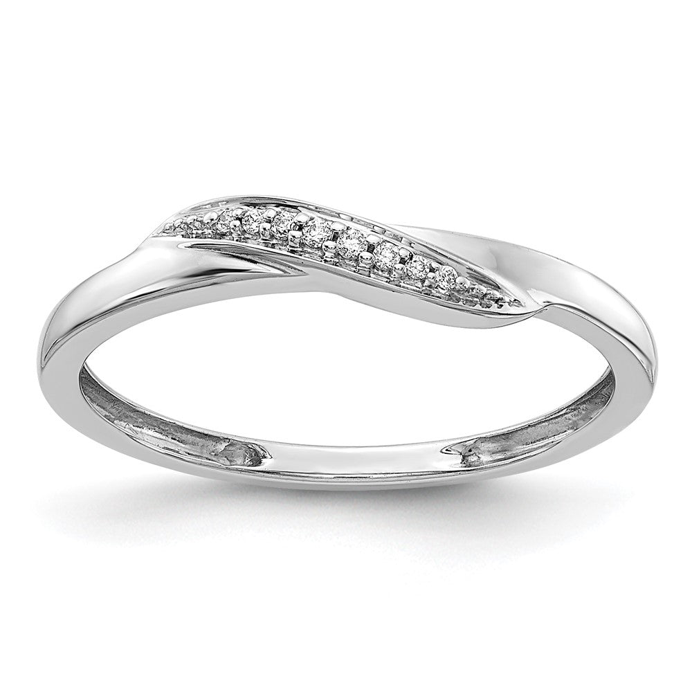 14k White Gold Diamond Ring