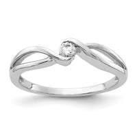 Load image into Gallery viewer, 14kt White Gold Polished Diamond Ring
