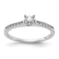 Load image into Gallery viewer, 14k White Gold Diamond Ring
