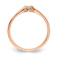 Load image into Gallery viewer, 14k Rose Gold Diamond Ring
