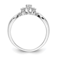 Load image into Gallery viewer, 14k White Gold 3-stone Diamond Ring

