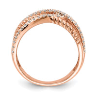 Load image into Gallery viewer, 14k Rose Gold Diamond Ring
