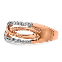 Load image into Gallery viewer, 14k Rose Gold Diamond Ring

