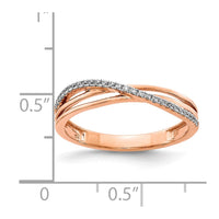 Load image into Gallery viewer, 14k Rose Gold Diamond Ring
