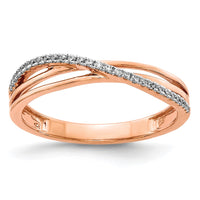 Load image into Gallery viewer, 14k Rose Gold Diamond Ring

