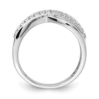 Load image into Gallery viewer, 14k White Gold Polished Diamond Ring

