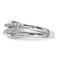Load image into Gallery viewer, 14k White Gold Polished Diamond Ring
