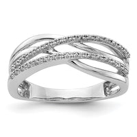 Load image into Gallery viewer, 14k White Gold Polished Diamond Ring
