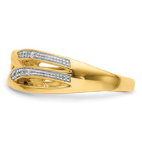 Load image into Gallery viewer, 14k Rhodium Diamond Ring
