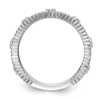 Load image into Gallery viewer, 14k White Gold Diamond Vintage Band
