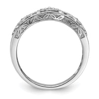 Load image into Gallery viewer, 14k White Gold Diamond Vintage Ring
