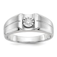Load image into Gallery viewer, 14k White Gold Diamond Mens Ring
