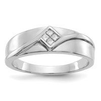 Load image into Gallery viewer, 14k White Gold Diamond Mens Ring
