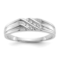 Load image into Gallery viewer, 14k White Gold Diamond Mens Ring
