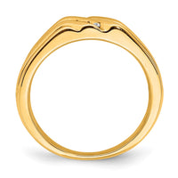 Load image into Gallery viewer, 14k w/Rhodium Diamond Mens Ring
