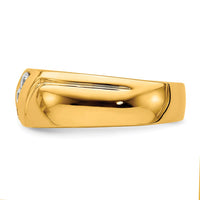 Load image into Gallery viewer, 14k Diamond 3-stone Mens Ring
