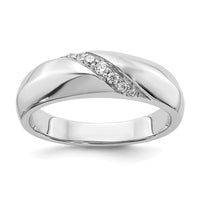Load image into Gallery viewer, 14k White Gold Diamond Mens Ring
