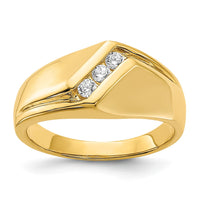 Load image into Gallery viewer, 14k Diamond Mens Ring

