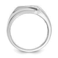 Load image into Gallery viewer, 14k White Gold Diamond Mens Ring
