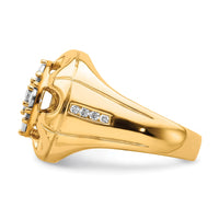 Load image into Gallery viewer, 14k Diamond Mens Ring
