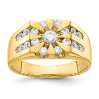 Load image into Gallery viewer, 14k AA Diamond men&#39;s ring
