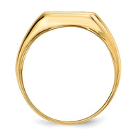 Load image into Gallery viewer, 14k Onyx and Diamond Cross Mens Ring
