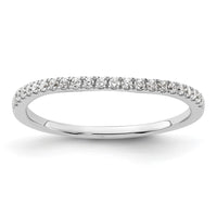 Load image into Gallery viewer, 14k White Gold 1/6 carat Diamond Complete Wedding Band
