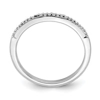 Load image into Gallery viewer, 10k White Gold 1/20 carat Diamond Complete Wedding Band
