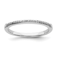 Load image into Gallery viewer, 10k White Gold 1/20 carat Diamond Complete Wedding Band
