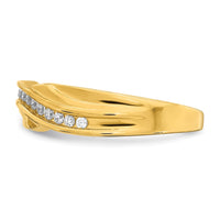 Load image into Gallery viewer, 14k 1/6 carat Diamond Complete Men&#39;s Band
