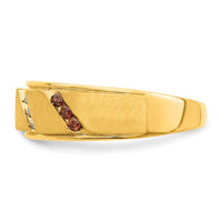 Load image into Gallery viewer, 14k Yellow Gold 1/5 carat Brown and White Diamond Complete Men&#39;s Band
