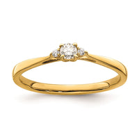 Load image into Gallery viewer, First Promise 14k 1/8 carat Round Diamond Complete Promise/Engagement Ring
