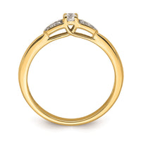 Load image into Gallery viewer, First Promise 14k 1/8 carat Round Diamond Complete Promise/Engagement Ring
