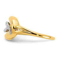 Load image into Gallery viewer, 14k Polished Diamond Oval Ring
