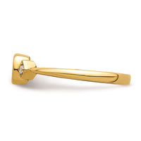 Load image into Gallery viewer, 14k Petite 3-Stone 1/4 carat Oval Diamond Complete Promise/Engagement Ring
