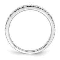 Load image into Gallery viewer, 14k White Gold 1/4 carat Diamond Complete Wedding Band
