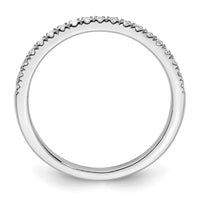 Load image into Gallery viewer, 14k White Gold 1/5 carat Diamond Complete Wedding Band

