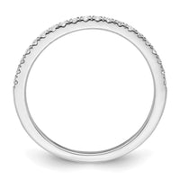 Load image into Gallery viewer, 14k White Gold 1/4 carat Diamond Complete Wedding Band
