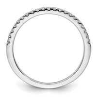Load image into Gallery viewer, 14k White Gold 1/5 carat Diamond Complete Wedding Band
