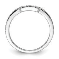 Load image into Gallery viewer, 14k White Gold 1/8 carat Diamond Complete Wedding Band
