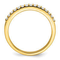 Load image into Gallery viewer, 14k 1/5 carat Diamond Complete Wedding Band
