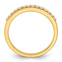 Load image into Gallery viewer, 14k  1/6 carat Diamond Complete Wedding Band
