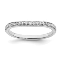 Load image into Gallery viewer, 14k White Gold Matching Diamond Wedding Band
