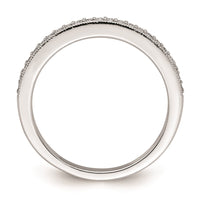 Load image into Gallery viewer, 14K White Gold 1/6 carat Diamond Complete Wedding Band

