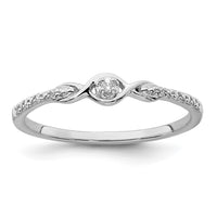 Load image into Gallery viewer, 14k White Gold Polished Fancy Diamond Ring
