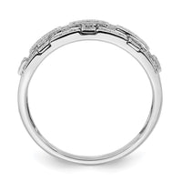 Load image into Gallery viewer, 14k White Gold Polished Fancy Diamond Ring
