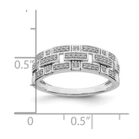 Load image into Gallery viewer, 14k White Gold Polished Fancy Diamond Ring
