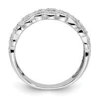 Load image into Gallery viewer, 14k White Gold Polished Fancy Diamond Ring

